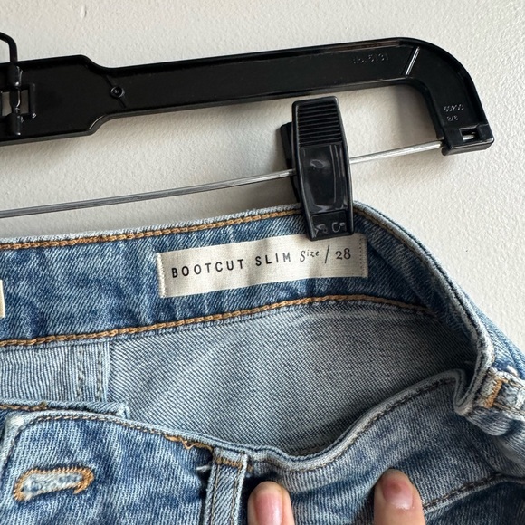 Anthropologie Pilcro And The Letterpress Ultra High Rise Bootcut Slim Jeans 28 - Picture 6 of 8